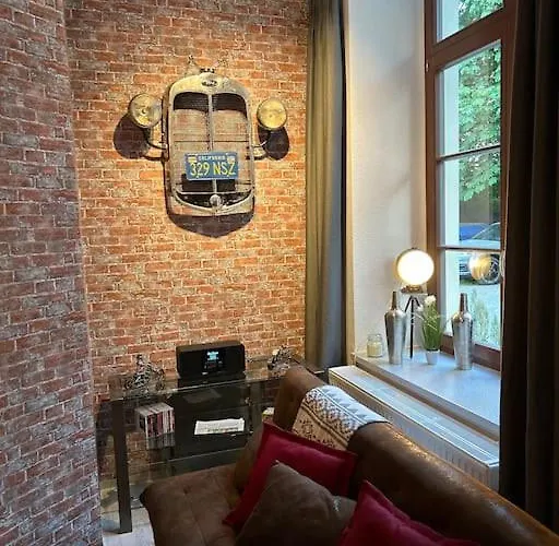 Apartmán Ruhige Im Fabrikstil In *