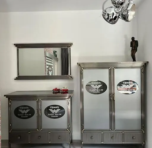 Apartmán Ruhige Im Fabrikstil In Chemnitz (Saská Kamenice)